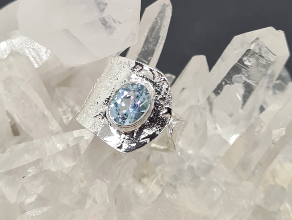 Topas Ring Heilstein
