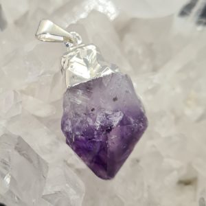Amethyst Kristall Anhänger