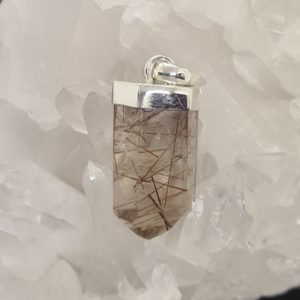 Rutilquarz Anhänger Heilstein