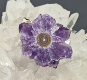 Amethyst Stalaktite Anhänger