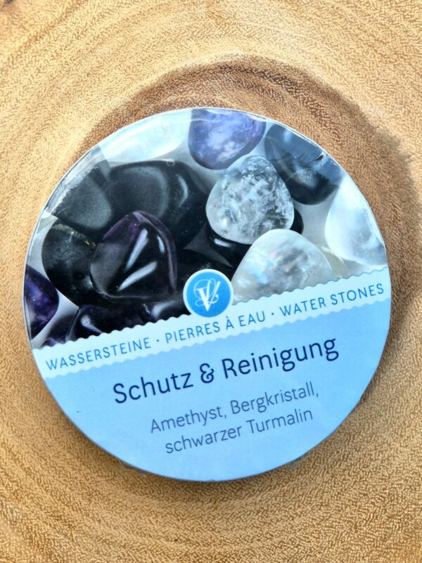 Schutz und Reinigungswassersteine