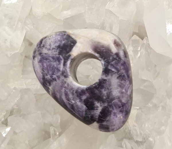 Amethyst Glas Trinkhalm