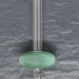 Edelstein Trinkhalm Set mit Aventurin