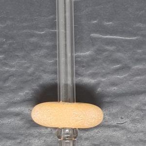 Edelstein Trinkhalm Set mit Orangencalcit