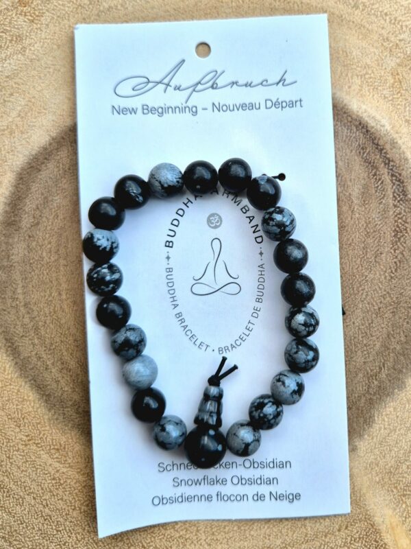 Schneeflockenobsidian Armband kaufen