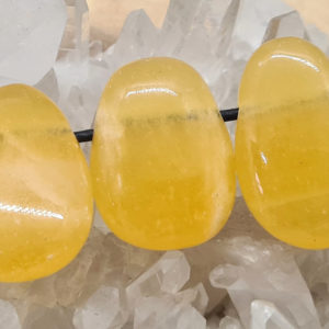 Orangencalcit Heilstein Anhänger