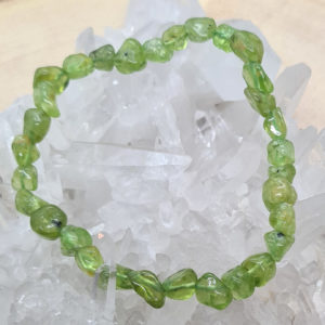 Peridot Nugget Armband