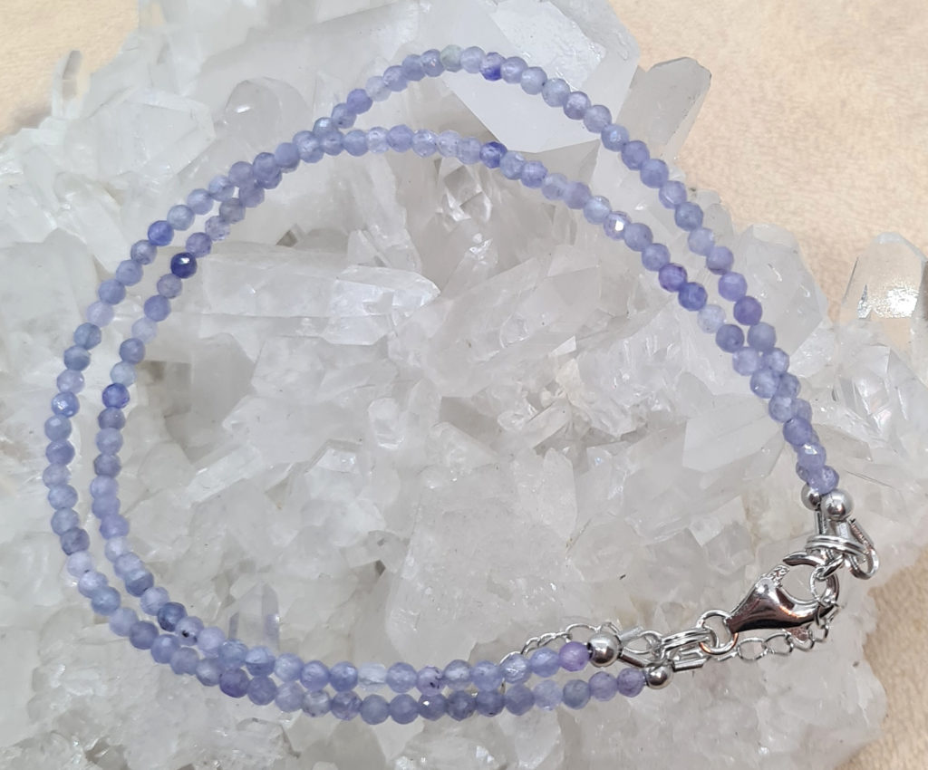 Tansanit Kugelarmband Edelsteinwellness