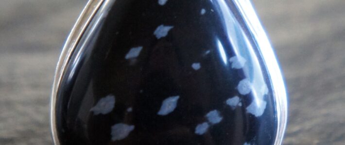 Schneeflocken Obsidian