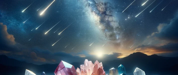 Sternschnuppen: Boten des Himmels und ihre magische Verbindung zu Edelsteinen