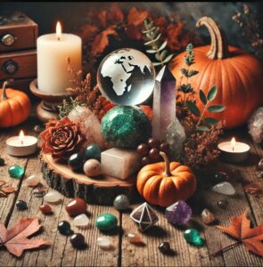 Herbst-Tagundnachtgleiche Edelsteine