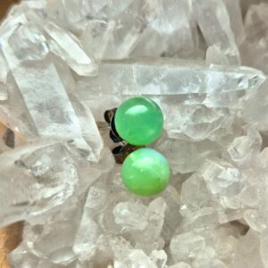 Chrysopras Ohrstecker kaufen