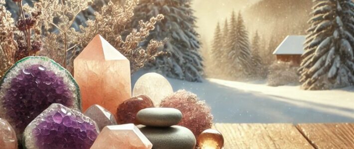 Heilsteine für die Wintermonate: Stärkung des Immunsystems und Förderung des Wohlbefindens Heilsteine für den Winter