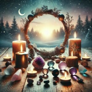 Rituale Wintersonnenwende Edelsteine