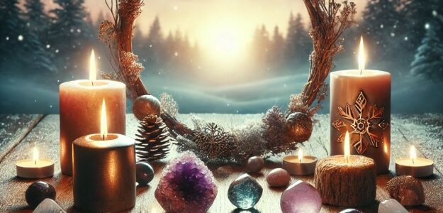 Rituale mit Edelsteinen zur Wintersonnenwende: Energie tanken für das neue Jahr Rituale Wintersonnenwende Edelsteine