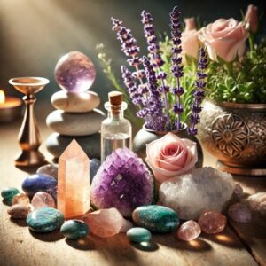 Kristalltherapie für Wohlbefinden