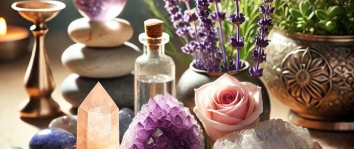 Kristalltherapie für Wohlbefinden