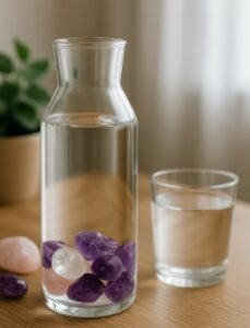 Edelsteinwasser